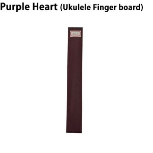 Purple Heart_Ukulele Finger board