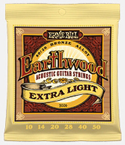 Earthwood Acoustic 80/20 Bronz - Extra Light - P02006