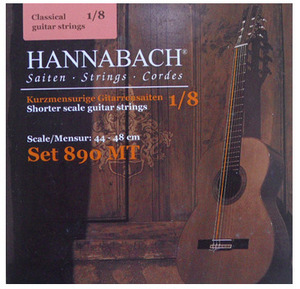 HANNABACH 890 Shorter Scale / 890 MT 1/8