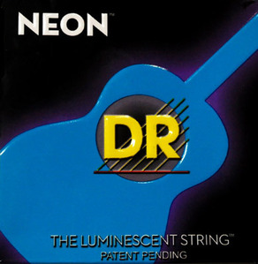 DR String - NEON HI-DEP BLUE /The Luminescent String /발광스트링/ 핸드메이드 스트링 