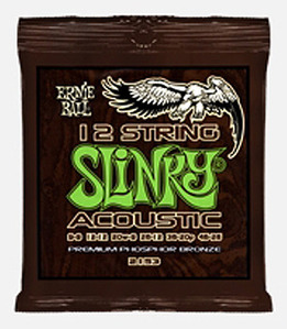 12-string Slinky Acoustic Phosphor Bronze - P02153 